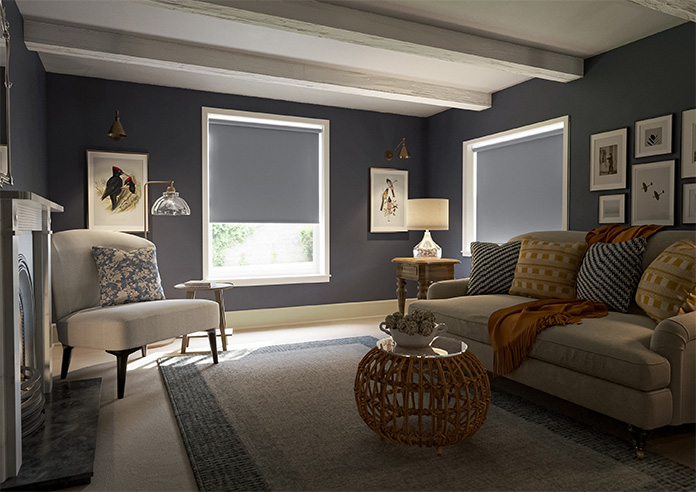 Palermo (Blackout), Dark Grey - Roller Blind - Image 7